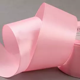 Лента атласная, 50 мм 23 ± 1 м, цвет розовый №04