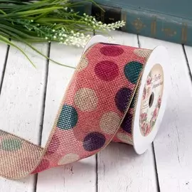 Лента декоративная из джута