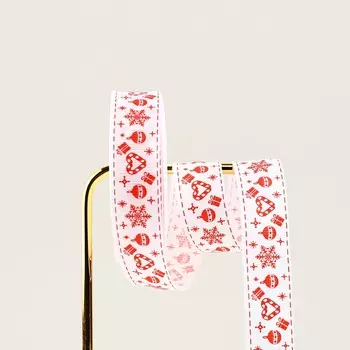 Лента декоративная репсовая