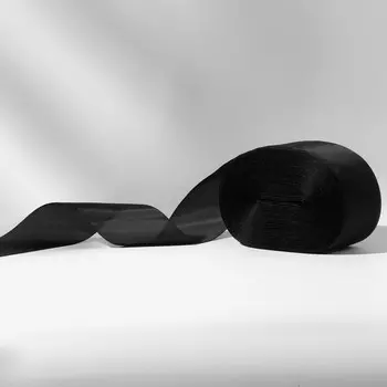 Лента капроновая, 50 мм, 100 ± 5 м, цвет черный