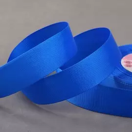 Лента репсовая, 25 мм, 23 ± 1 м, цвет синий №40