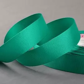 Лента репсовая, 25 мм, 23 ± 1 м, цвет изумрудный №180