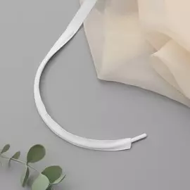 Лента тоннельная, двухстрочная, 10 мм, 10 ± 0,5 м, цвет белый