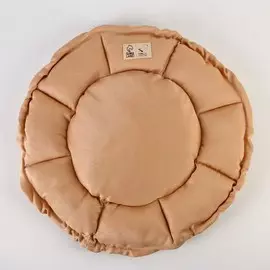 Лежанка для кошек и собак двусторонняя бежевая, 50-30х12 см