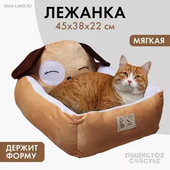 Лежанка с бортиком