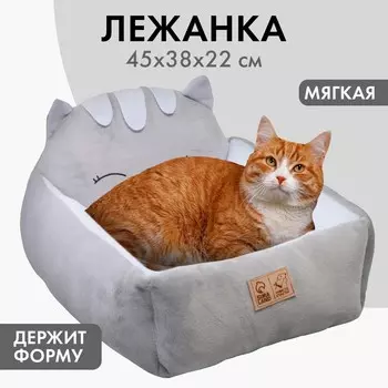 Лежанка с бортиком