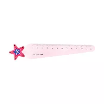 Линейка пластиковая 12 см