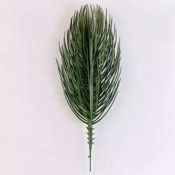 Ветка еловая декоративная, 33 х 8 см,1 шт.