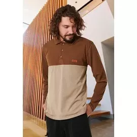 Лонгслив поло