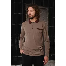 Лонгслив поло