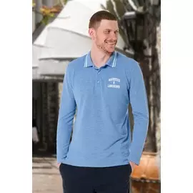 Лонгслив поло