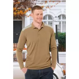 Лонгслив поло