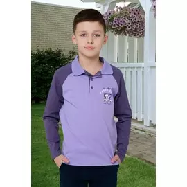 Лонгслив поло