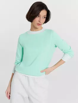 Лонгслив женский мятный