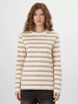 Лонгслив женский в полоску
