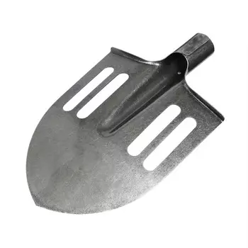 Лопата штыковая острая, облегченная, тулейка 40 мм, рельсовая сталь, без черенка, greengo