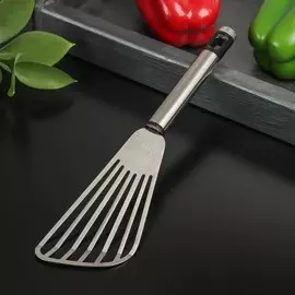 Лопатка доляна fargo, 256.52 см, нержавеющая сталь, серебристая