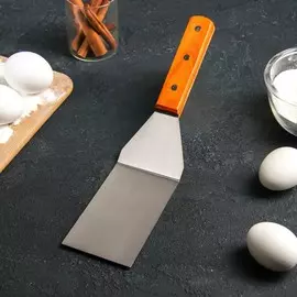 Лопатка из нержавеющей стали доляна, 30,57,5 см