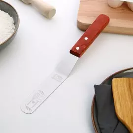 Лопатка кондитерская с деревянной ручкой