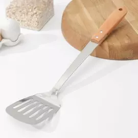 Лопатка из нержавеющей стали перфорированная