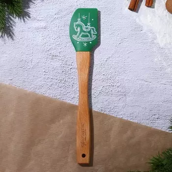 Новый год. лопатка силиконовая