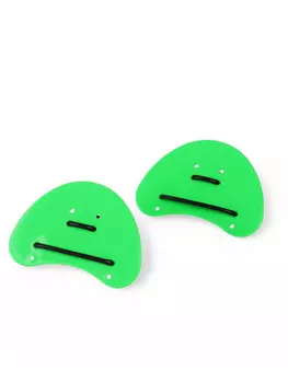 Лопатки для плавания, зеленые