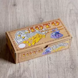 Русское лото 24 карточки, 90 фишек