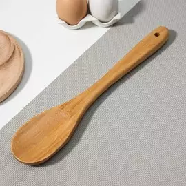 Ложка бамбуковая доляна jungle, 30,5 см