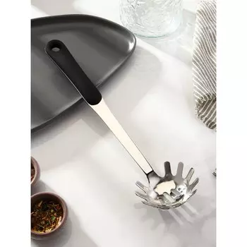 Ложка для спагетти из нержавеющей стали доляна home, 328,5 см, толщина 3 мм