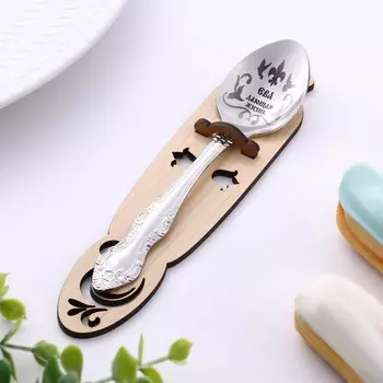 Ложка именная, чайная, с гравировкой