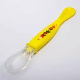 Ложка силиконовая детская