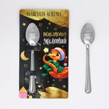 Ложка сувенирная на открытке