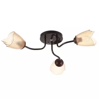 Люстра 1341003/3br e27 15вт коричневый bayerlux