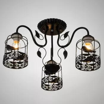 Люстра 669622/3 е27 40 вт черный 595933 см bayerlux