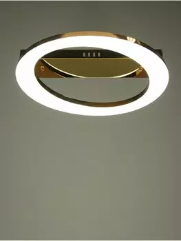 Люстра laura 48 вт led 3000-6000к золото 48 см