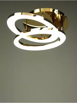 Люстра laura 96 вт led 3000-6000к золото 51 см