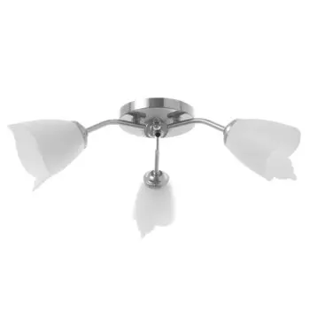 Люстра оникс 3х15вт e27 хром 50х50х15см bayerlux