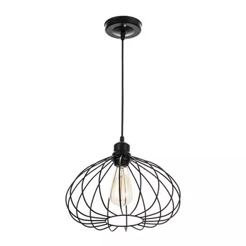 Люстра вексана подвес bayerlux цвет таинственный черный 1х40вт цоколь e27