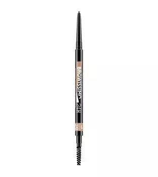 LuxVisage Карандаш для бровей механический BROWISSIMO ultra slim super stay 24H, тон 310 soft brown