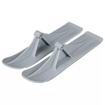 Лыжи для самокатов-снегокатов graffiti, пара, цвет серый