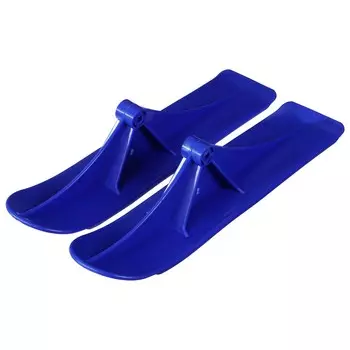 Лыжи для самокатов-снегокатов graffiti, пара, цвет синий