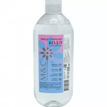 М&C Мицеллярная вода c Пантенолом, 550мл