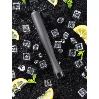 Мадлер - толкушка magistro blackout, 20,5 см, цвет черный