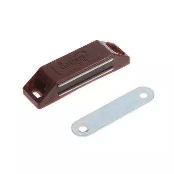 Магнит мебельный тундра m002br, 6013 мм, средний, коричневый, 1 шт.