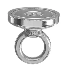 Магнит неодимовый cartage с петлей для авто, d 32 мм, сцепление 17 кг