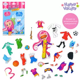 Магнитная кукла с одеждой