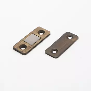 Магнитная защелка тундра, цвет бронза