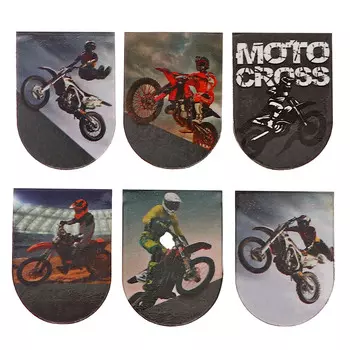 Магнитные закладки 6 штук