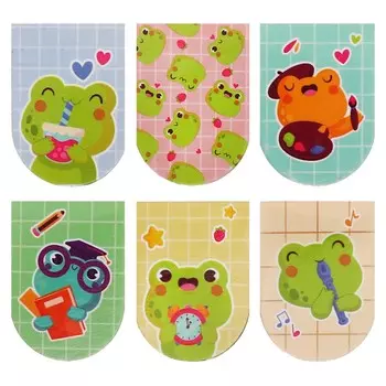 Магнитные закладки 6 штук