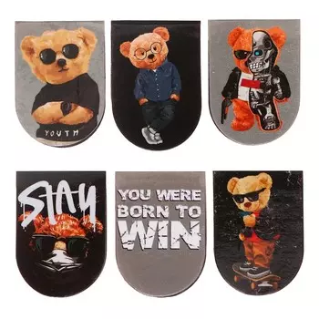 Магнитные закладки 6 штук